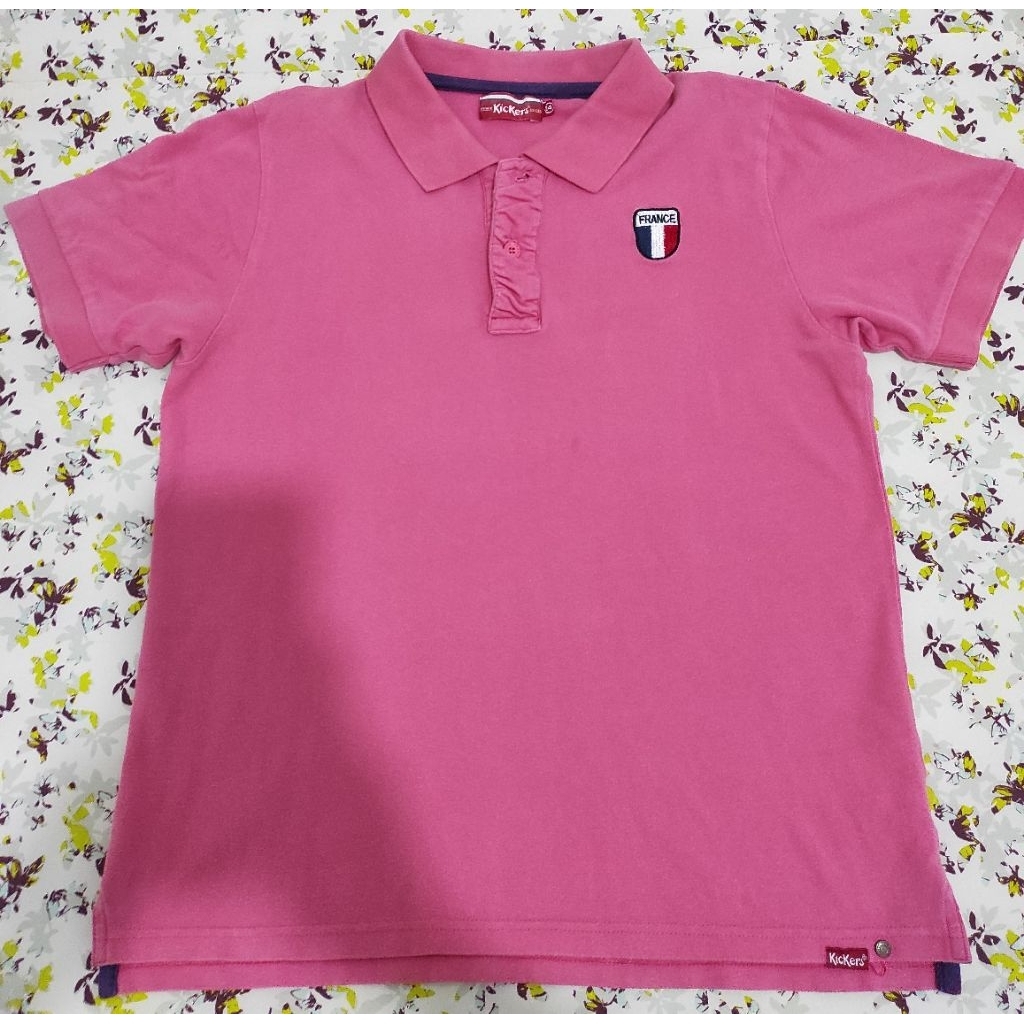 kaos wanita polo preloved brand KICKERS