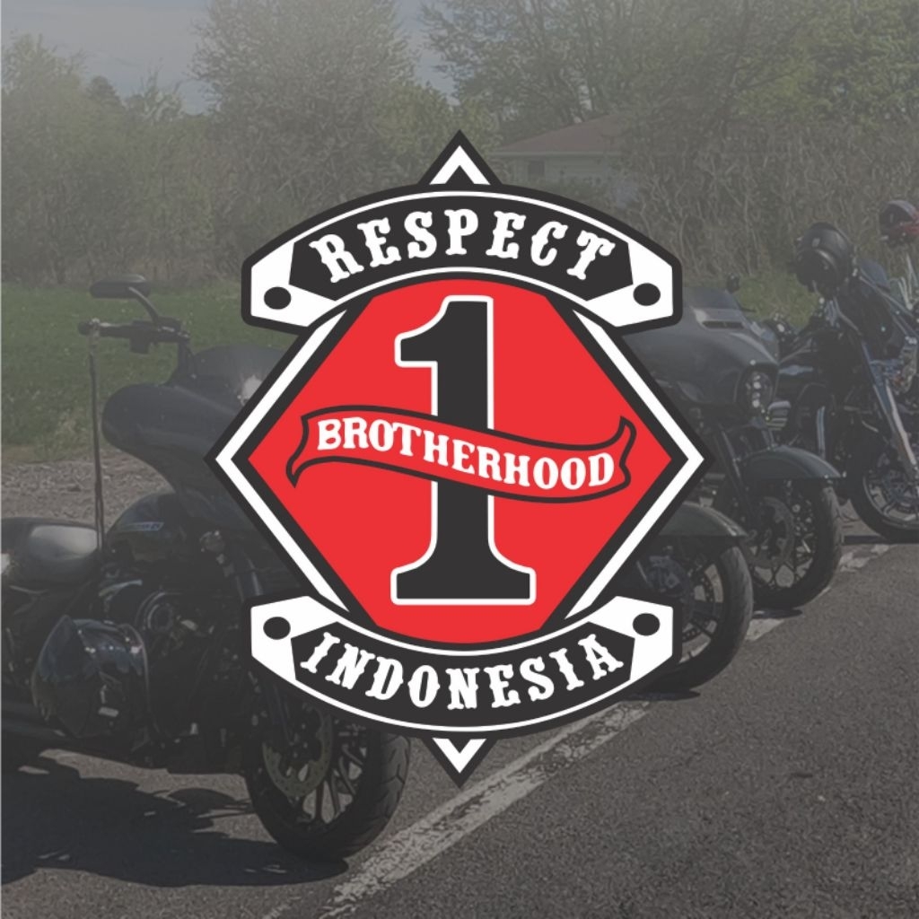 Sticker Cutting Brotherhood - Stiker Respect 1 Brotherhood Indonesia