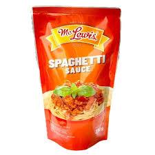 

MC LEWIS SPAGHETTI SAUCE 310Gr