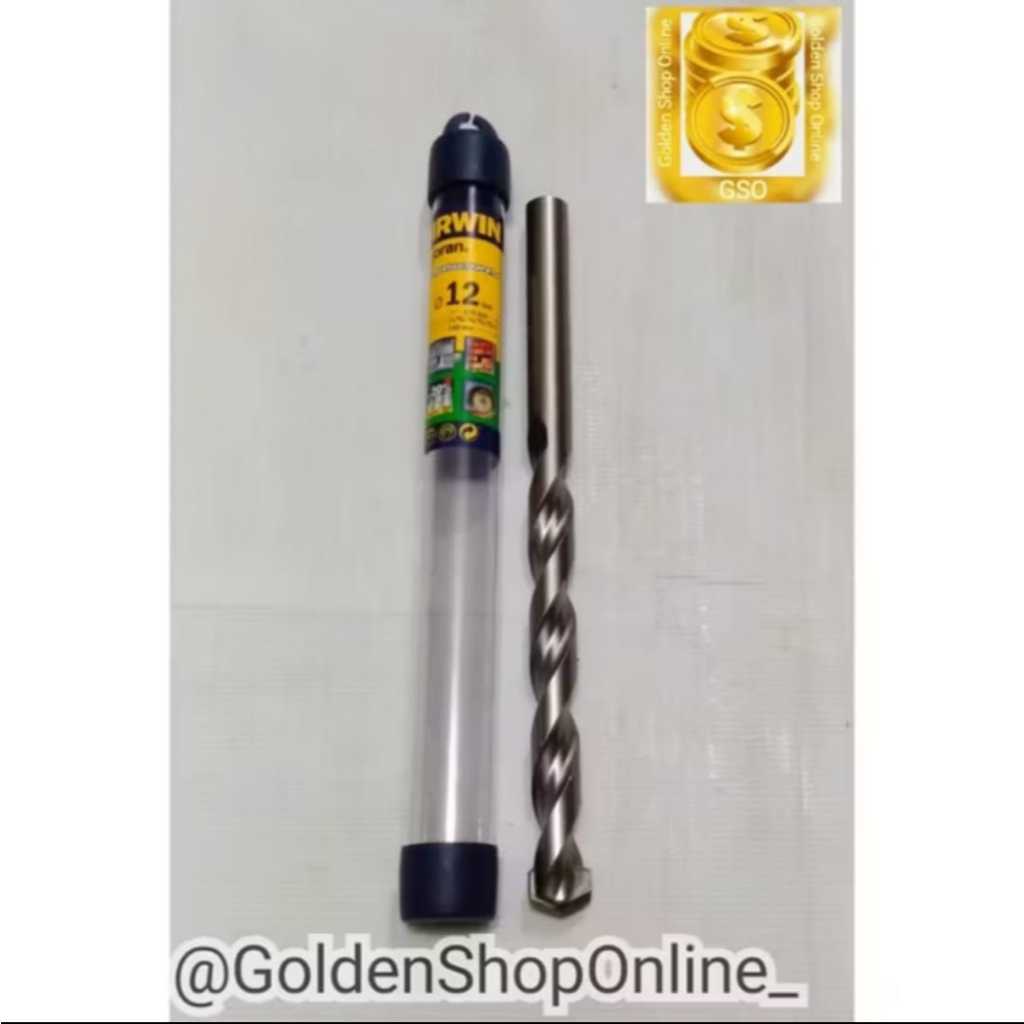 Irwin Mata Bor Beton 12mm - Mata Bor Masonry Irwin 12mm