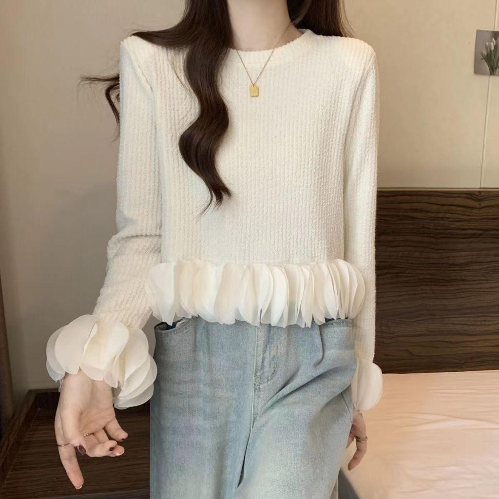 Atasan rajut import sweater zelia