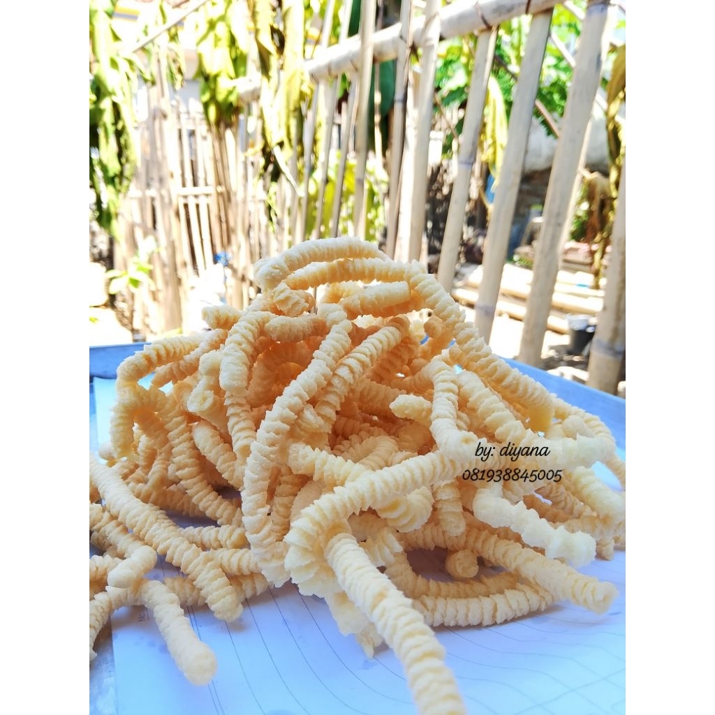 

PROMO Snack Ulat Sutra Camilan Premium Enak Gurih Renyah