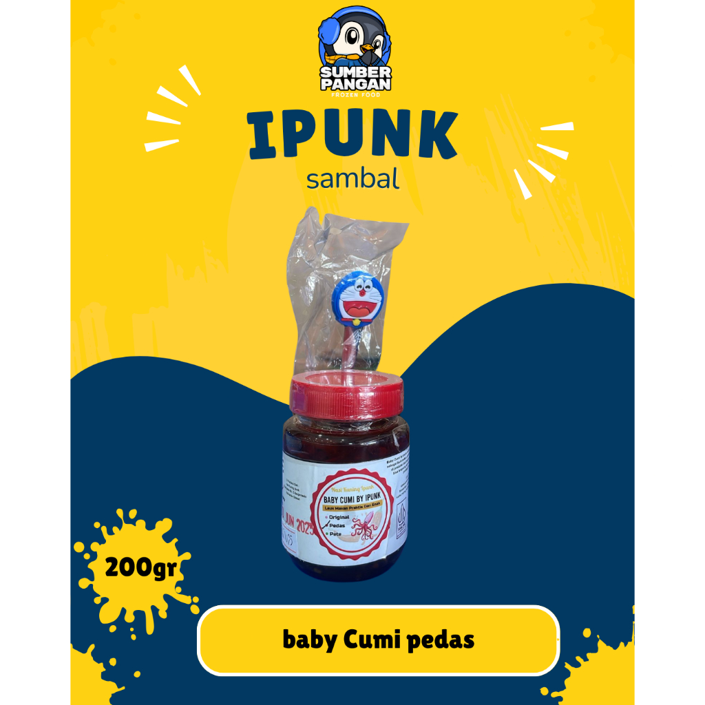 

Ipunk baby cumi pedas 200gr