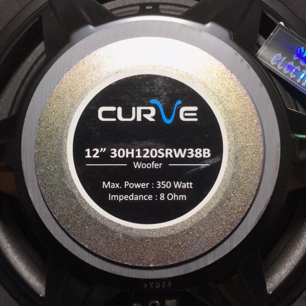 Speaker Curve 12 inch 30H12SRW38B curve 12 inch woofer bass