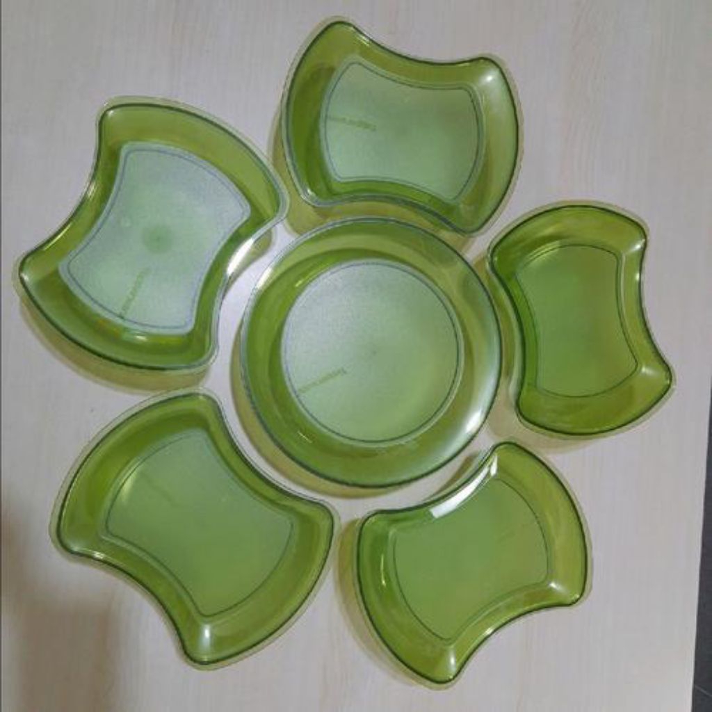 Tupperware Wadah Saji Prasmanan Domino Set(6pc)