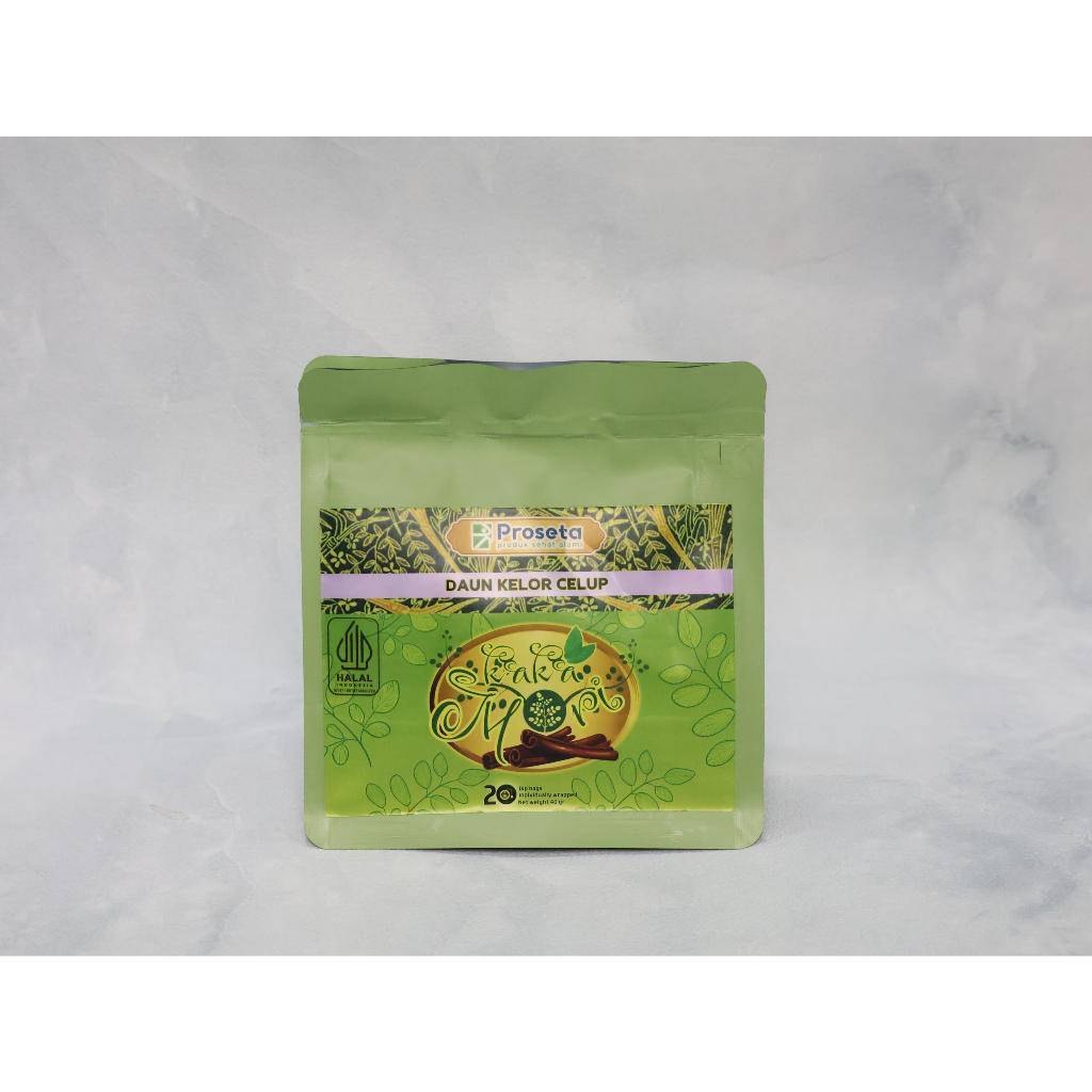 

Teh daun kelor celup (teh herbal)