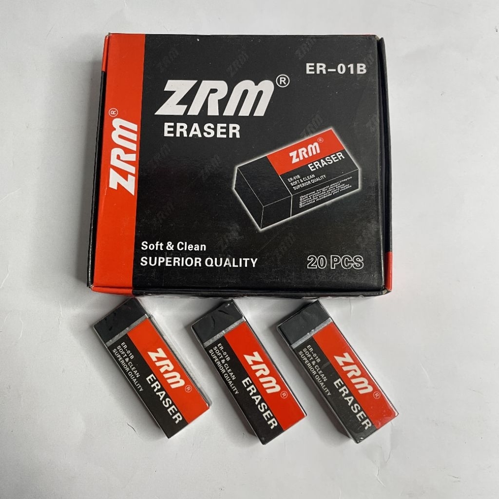 

penghapus ZRM eraser hitam besar satuan