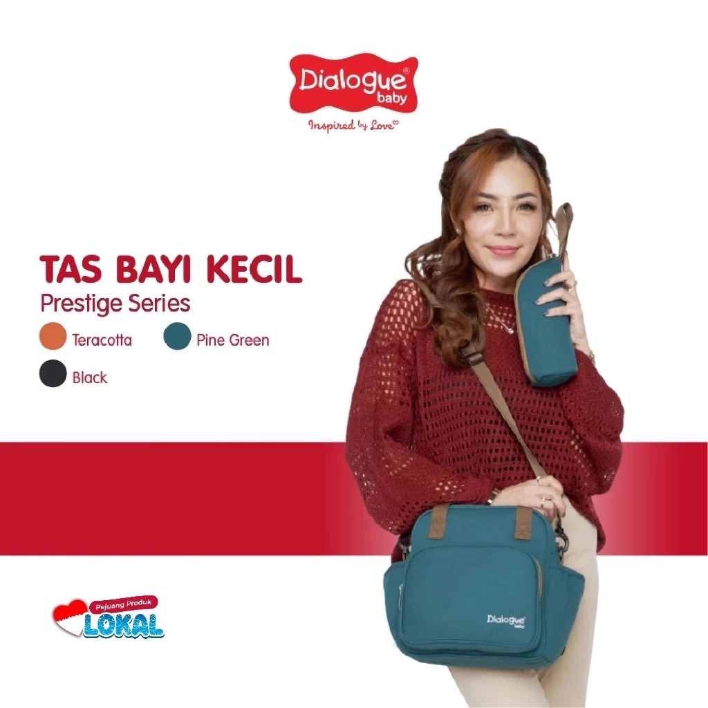 Dialogue Tas Bayi Kecil 4IN1 Prestige Series DGT7423 - Tas Perlengkapan
