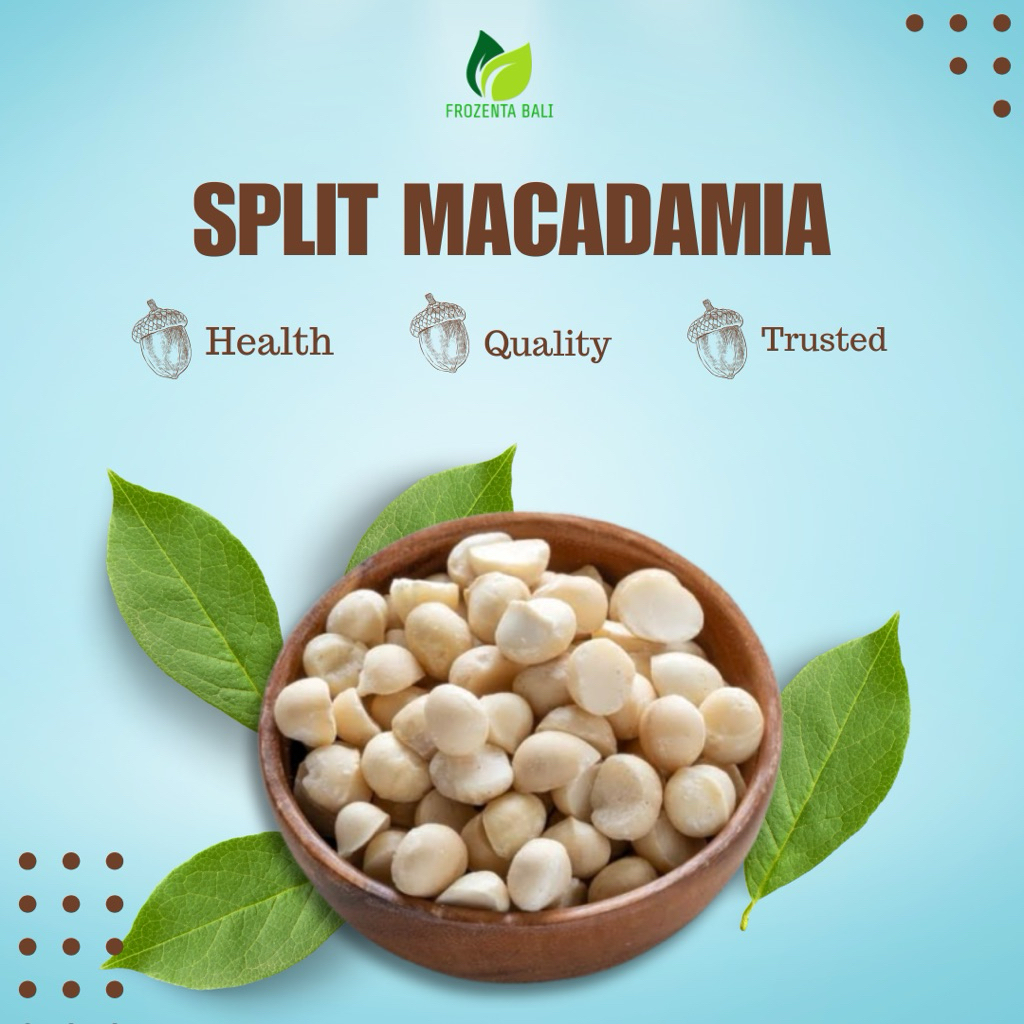 

Split Macadamia Nuts 500g Macadamia Belah