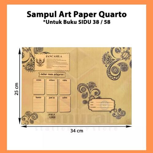 

Sampul Kertas Copy Polos QUARTO JENIA