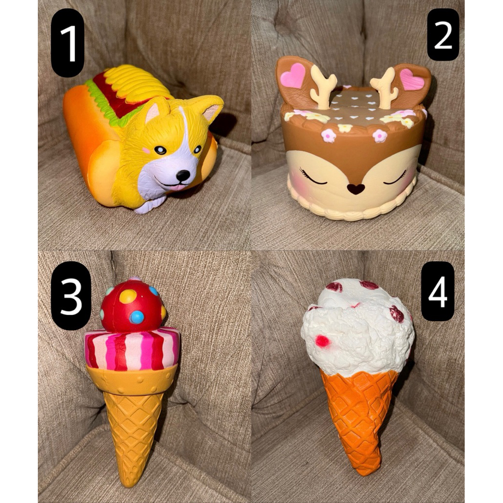 ❗️MURAH, BACA DESKRIPSI❗️ Preloved Licensed Squishy Edisi Food/Makanan | Mainan Preloved Squishy (iB