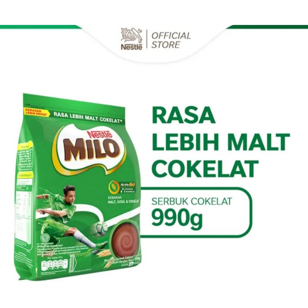

Milo active go susu coklat pouch