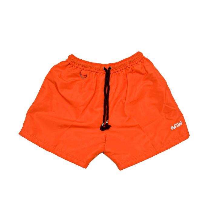 MOTUS PARADISE BEACH SHORTS PANTS ORANGE - MOTUS INDONESIA CELANA PENDEK /CELANA PENDEK Fit Pria Cas