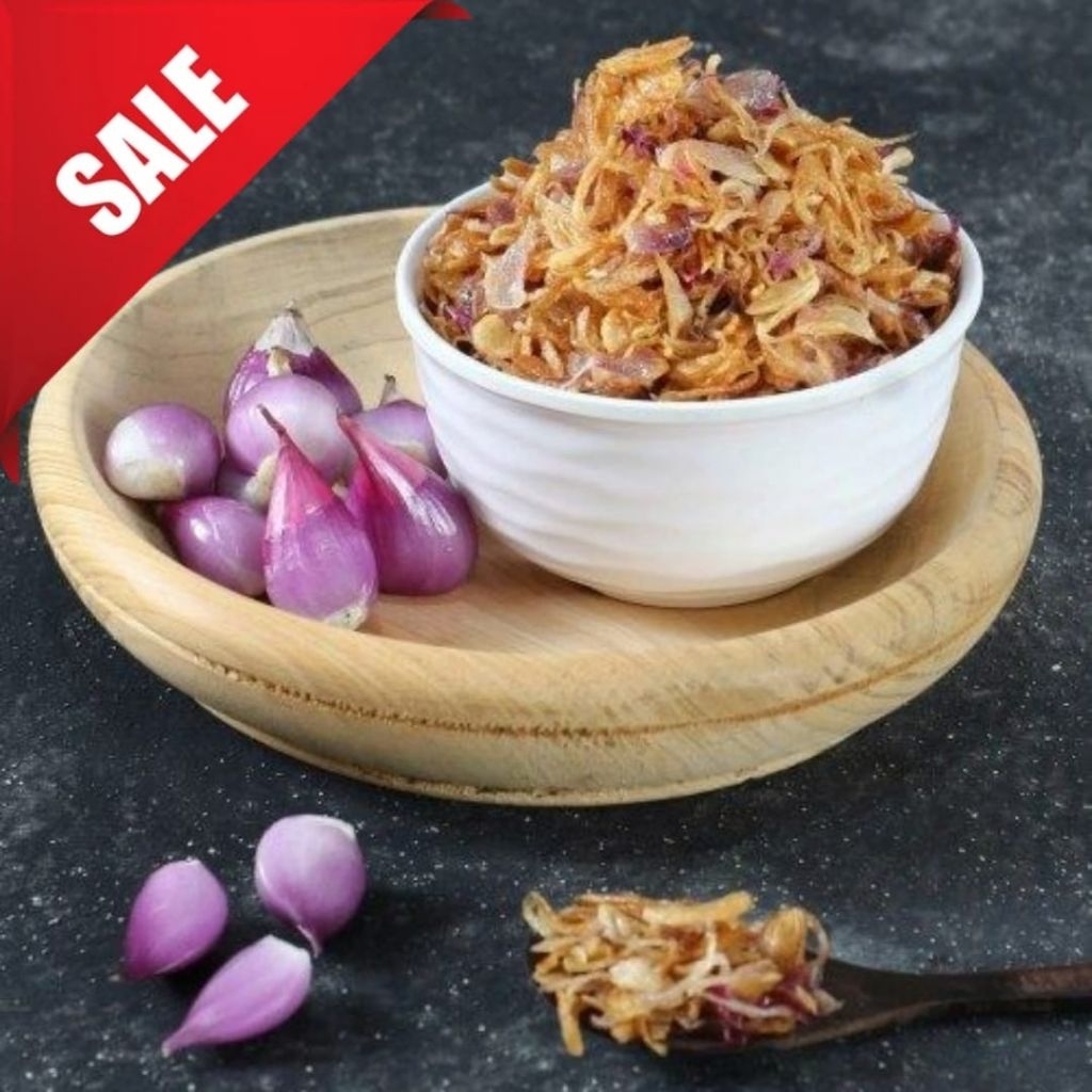 

Bawang goreng brebes 100gr toples 400ml original