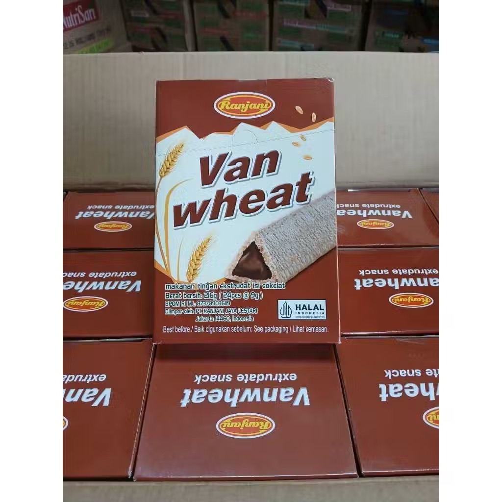 

Van Wheat Ranjani 9 g | Wafer Coklat isi 24pcs