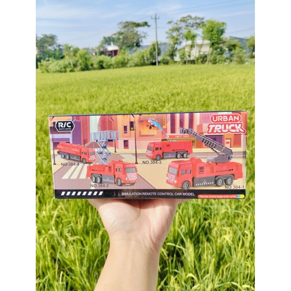 Mainan Mobil Truk Remote/Mainan Mobil Remot/Mainan Mobil Urban Truk/Mobil Remot Kontrol