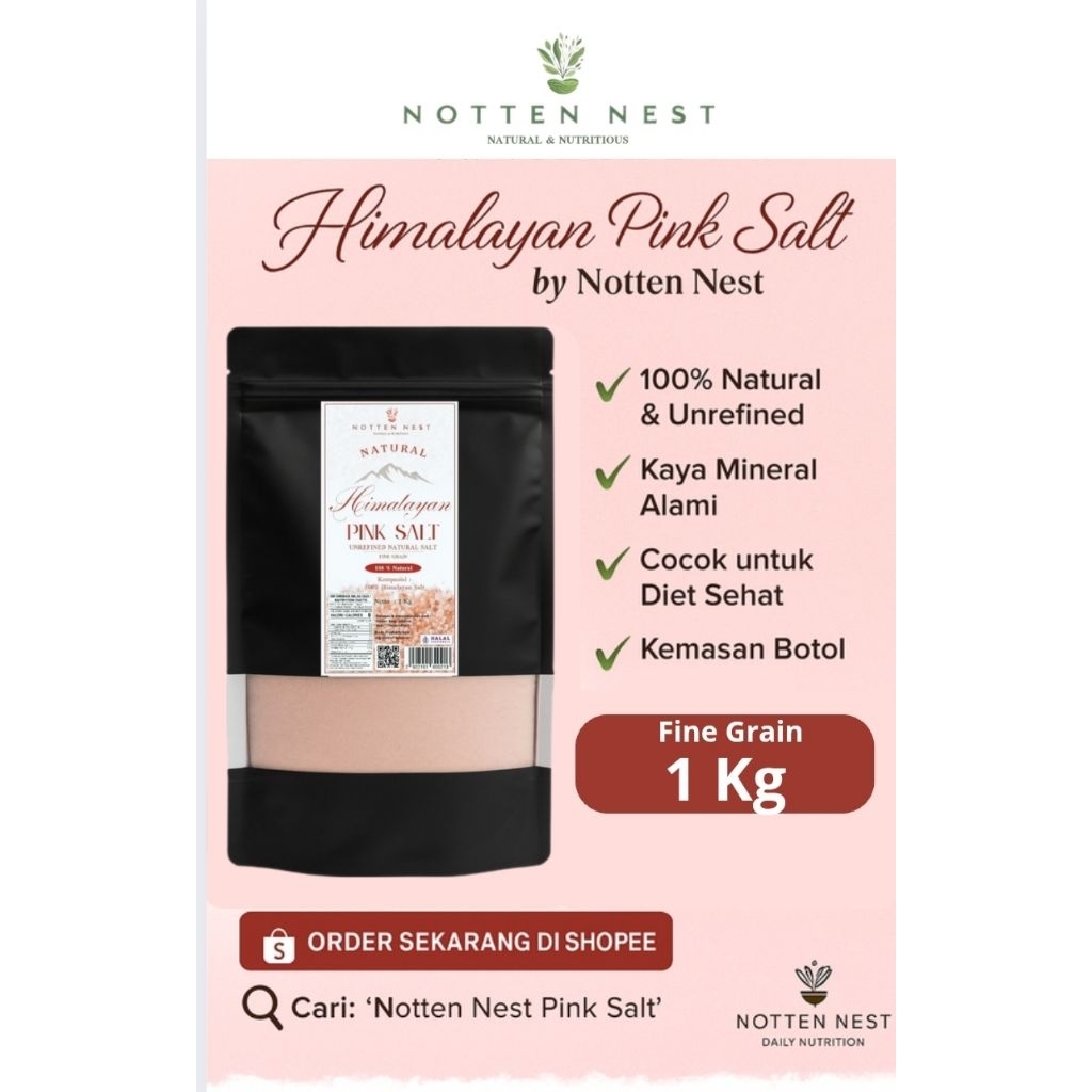 

Garam Himalaya 1 kg/Himalayan Pink salt 100% pure natural