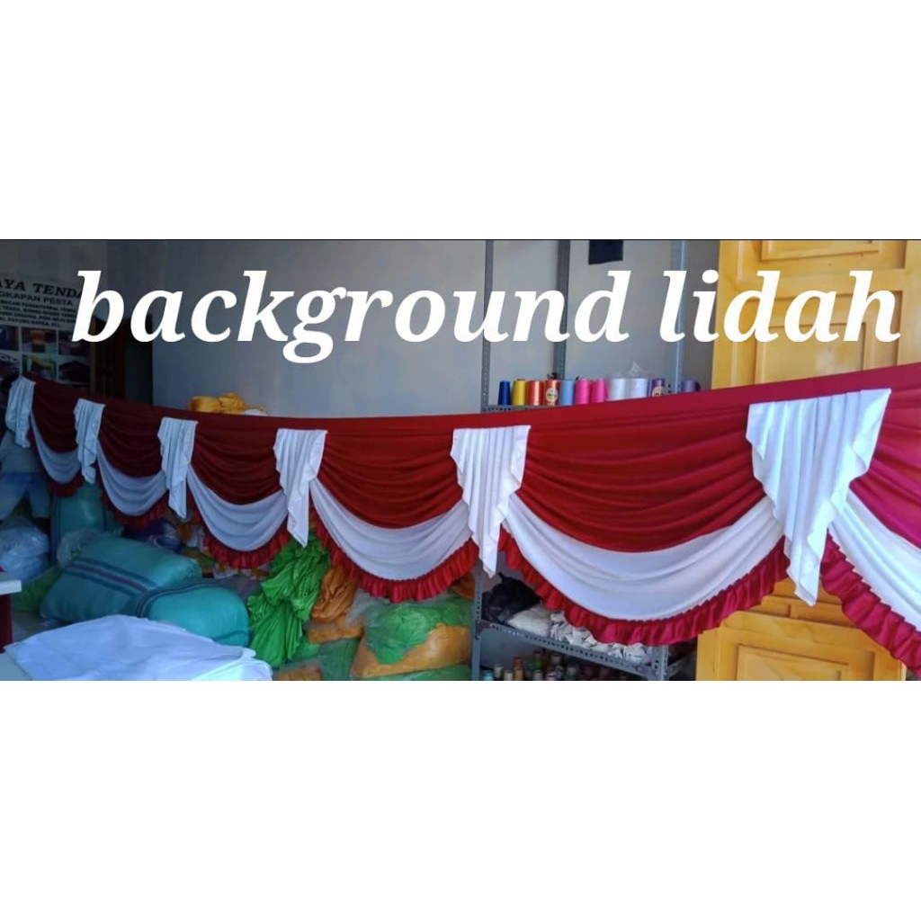 #background lidah #background merah putih