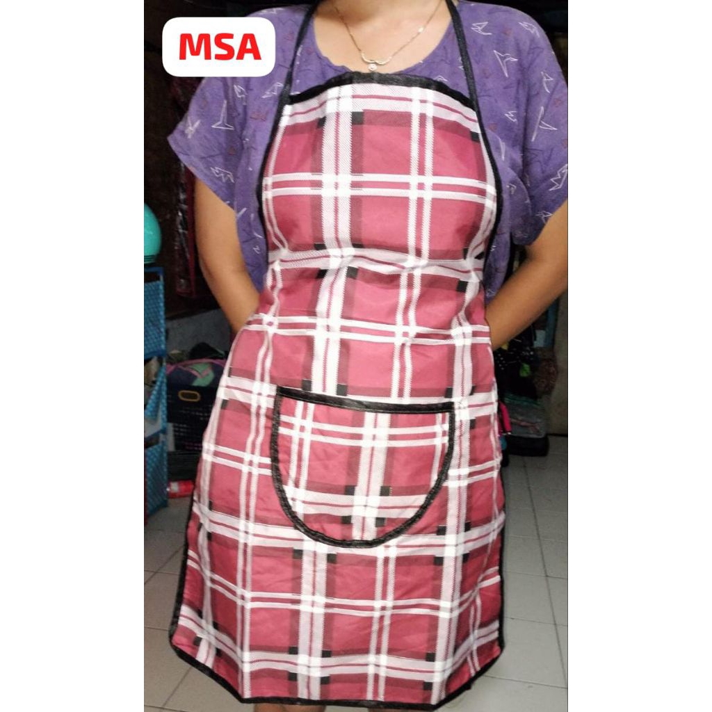 Celemek kain micro tebal / cemelek salur lembut
