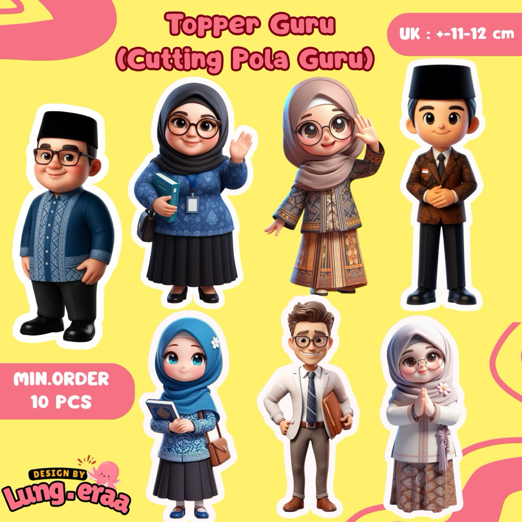 Topper Hari Guru  / Sudah Dicutting / Topper Hari Guru / Topper Teacher Day  / Topper Teacher / Topp