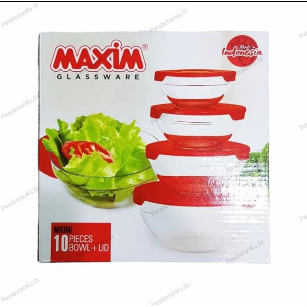 mangkok set kaca/ mangkok set bowl