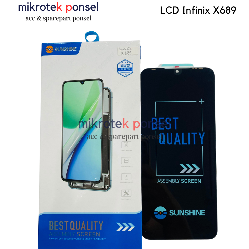 LCD INFINIX HOT 10s X689 SUNSHINE – Fullset LCD TOUCHSCREEN INFINIX HOT 10s