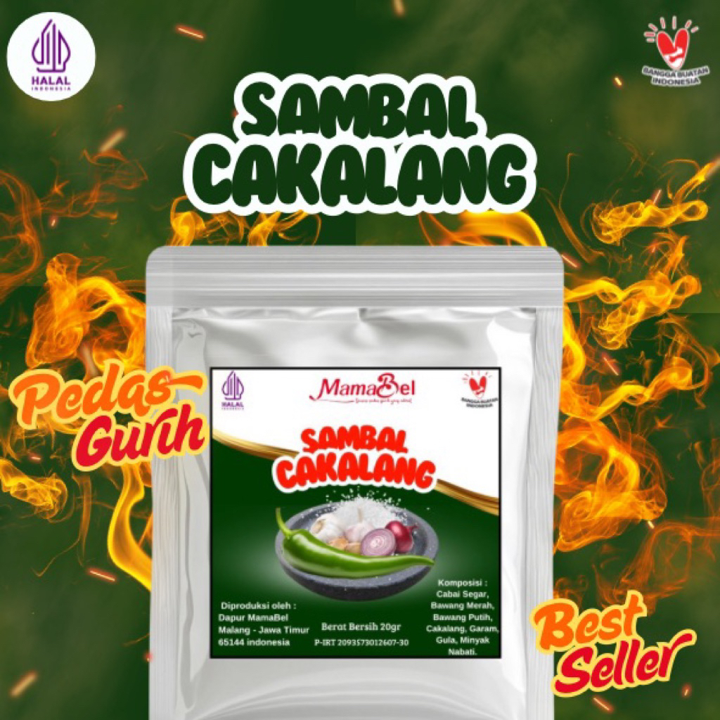 

Sambal Cakalang 20 gram - Special Sambal Ikan Cakalang pedas