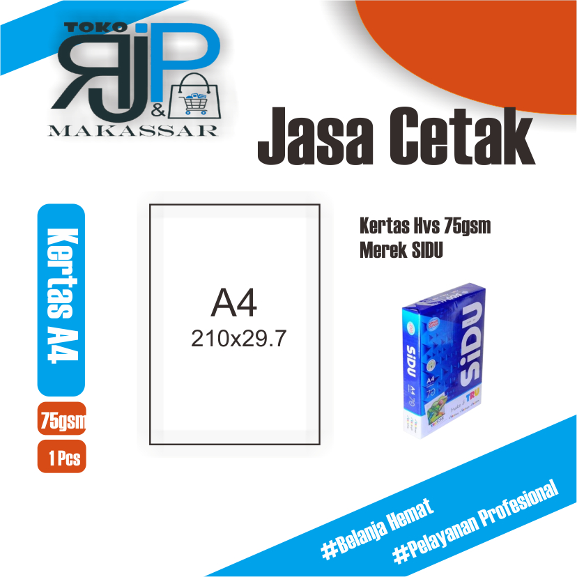 

Cetak/Print Document A4 75gsm Cepat dan Murah