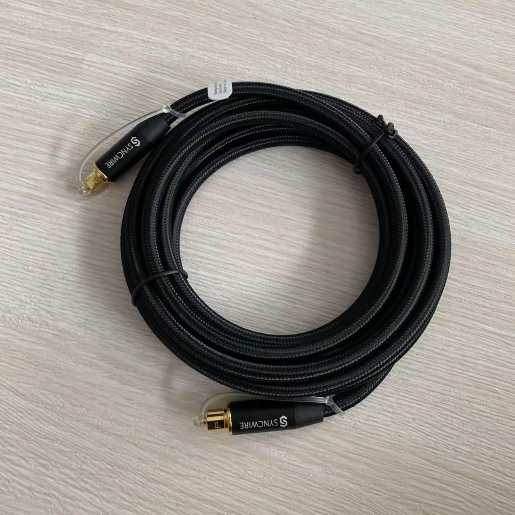 Syncwire Kabel Audio Optik Toslink 3M - Kabel Fiber Digital TV ke Soundbar