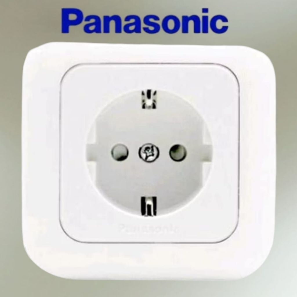 STOP KONTAK ARDE CP PANASONIC WEJP 1121-7 WIDE SERIES PUTIH WEJP-1121-7