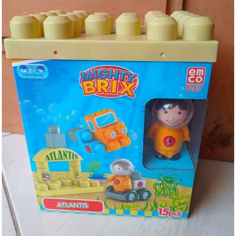 Emco Brix Atlantis 15 pcs Mighty Brix