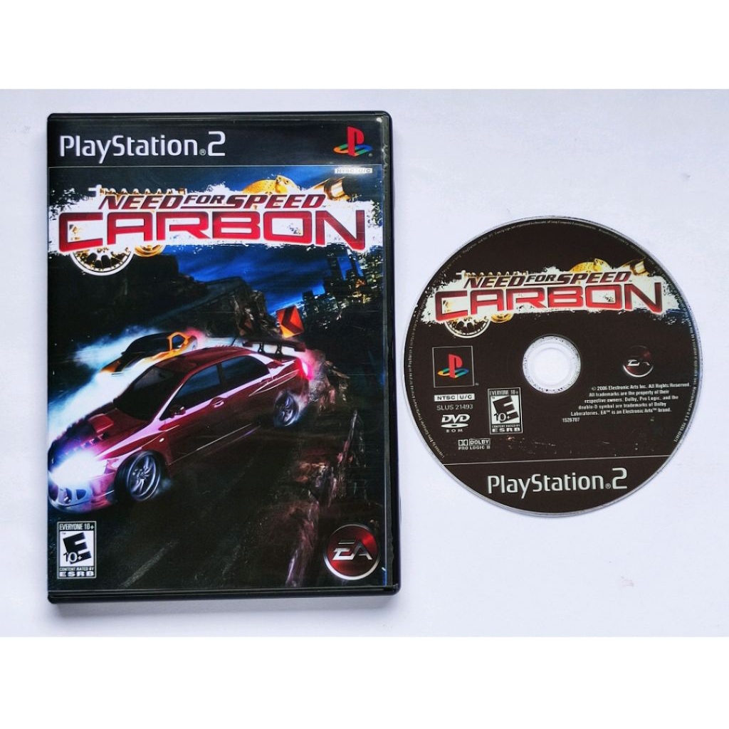 Kaset DVD Game Need For Speed Carbon ps2 - Kaset game ps 2 - Kaset game ps2 original - Kaset DVD Gam