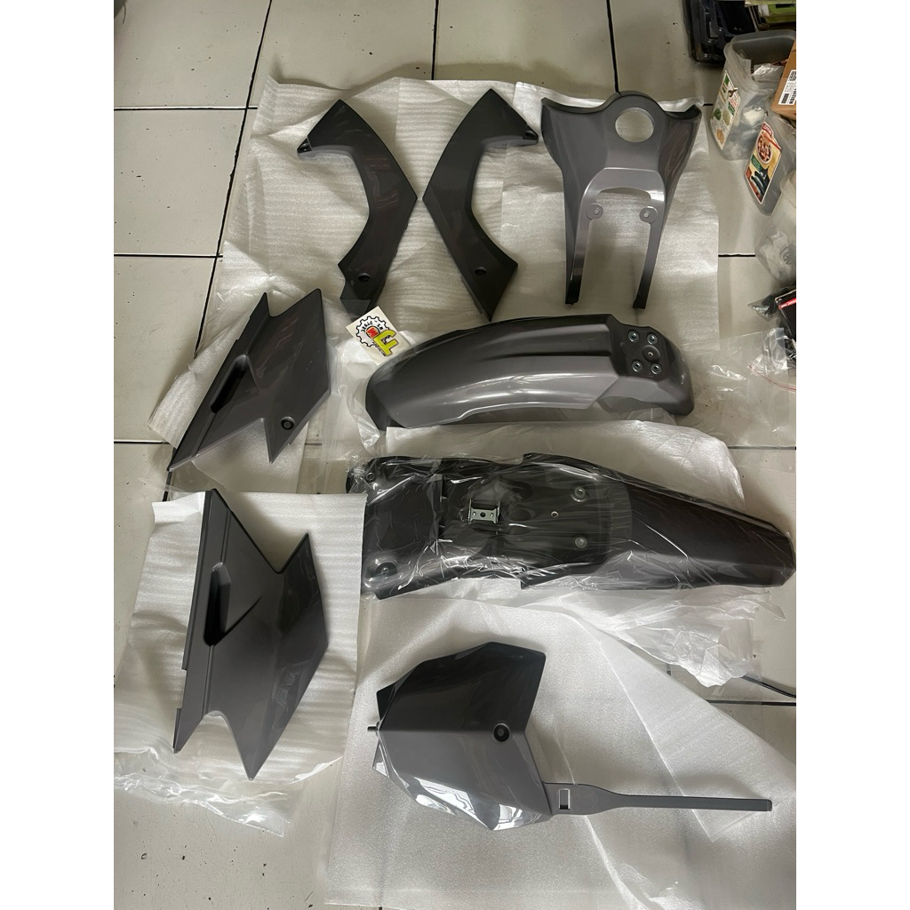 BODY SET KLX 140 2026 GREY ORIGINAL