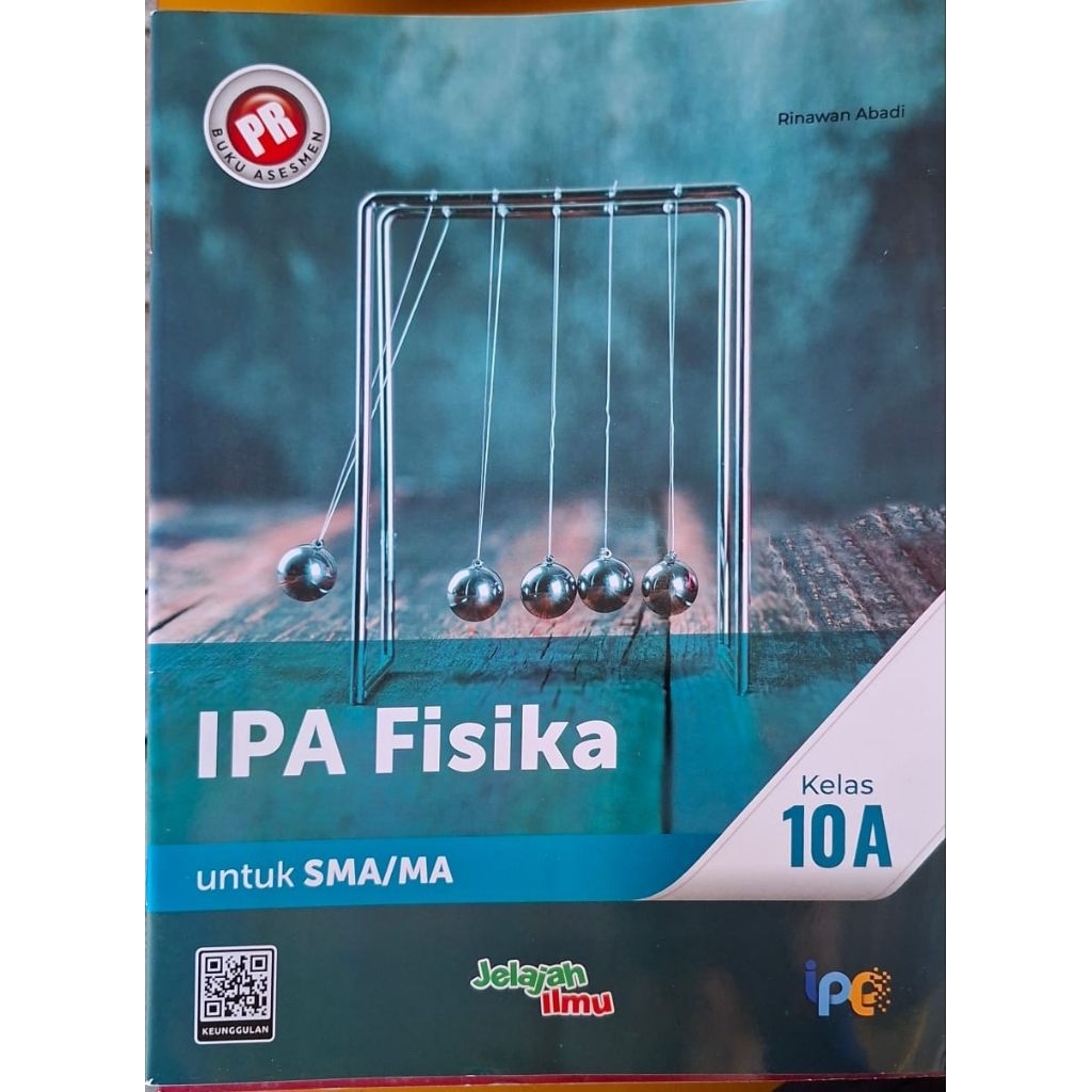 Buku lks pr interaktif IPA Fisika SMA Kelas X, 10 semester 1 Kurikulum Merdeka Tahun 2024 Intan Pari