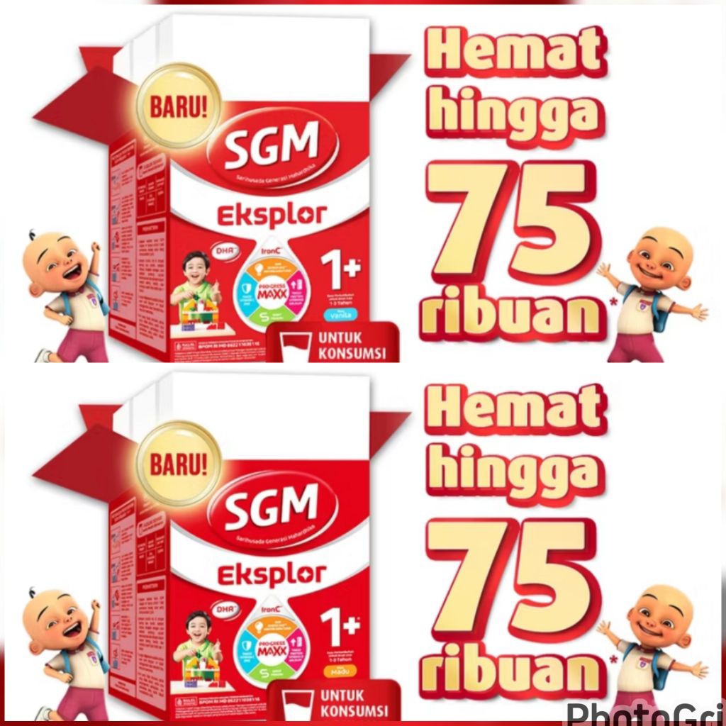 

SGM Eksplor 1+ dengan IronC Susu Pertumbuhan Rasa Madu/Vanilla 3000GR