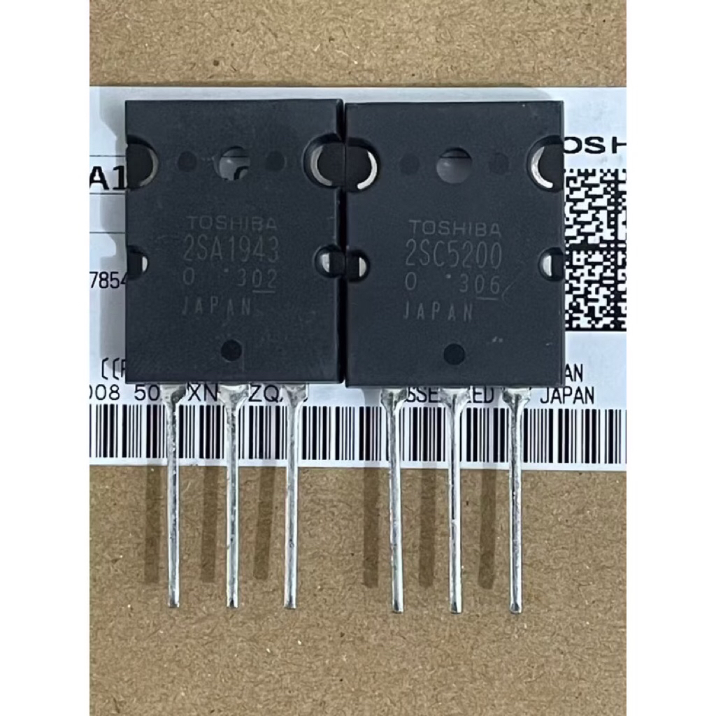 Transistor Toshiba 2SA1943 2SC5200 / A1943 C5200 ORI JAPAN