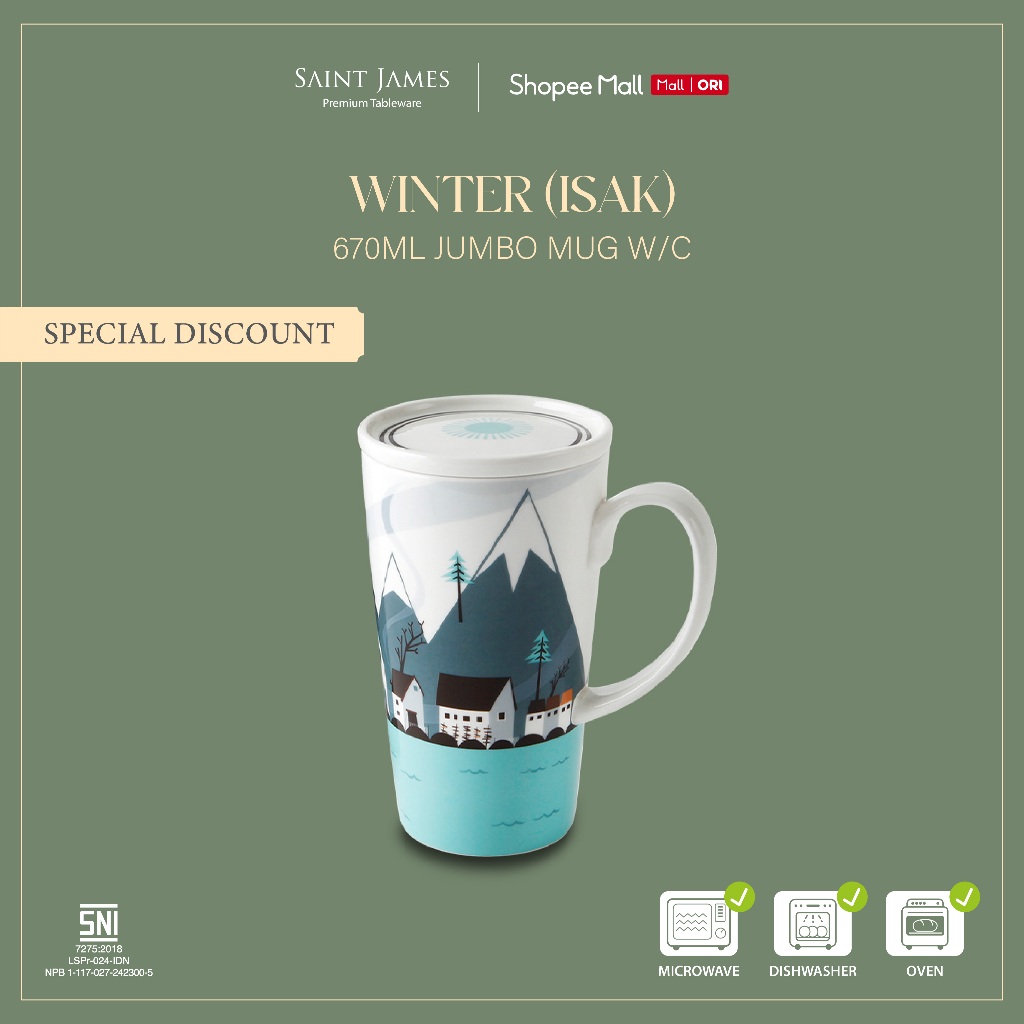 Saint James Winter Isak - Jumbo Mug