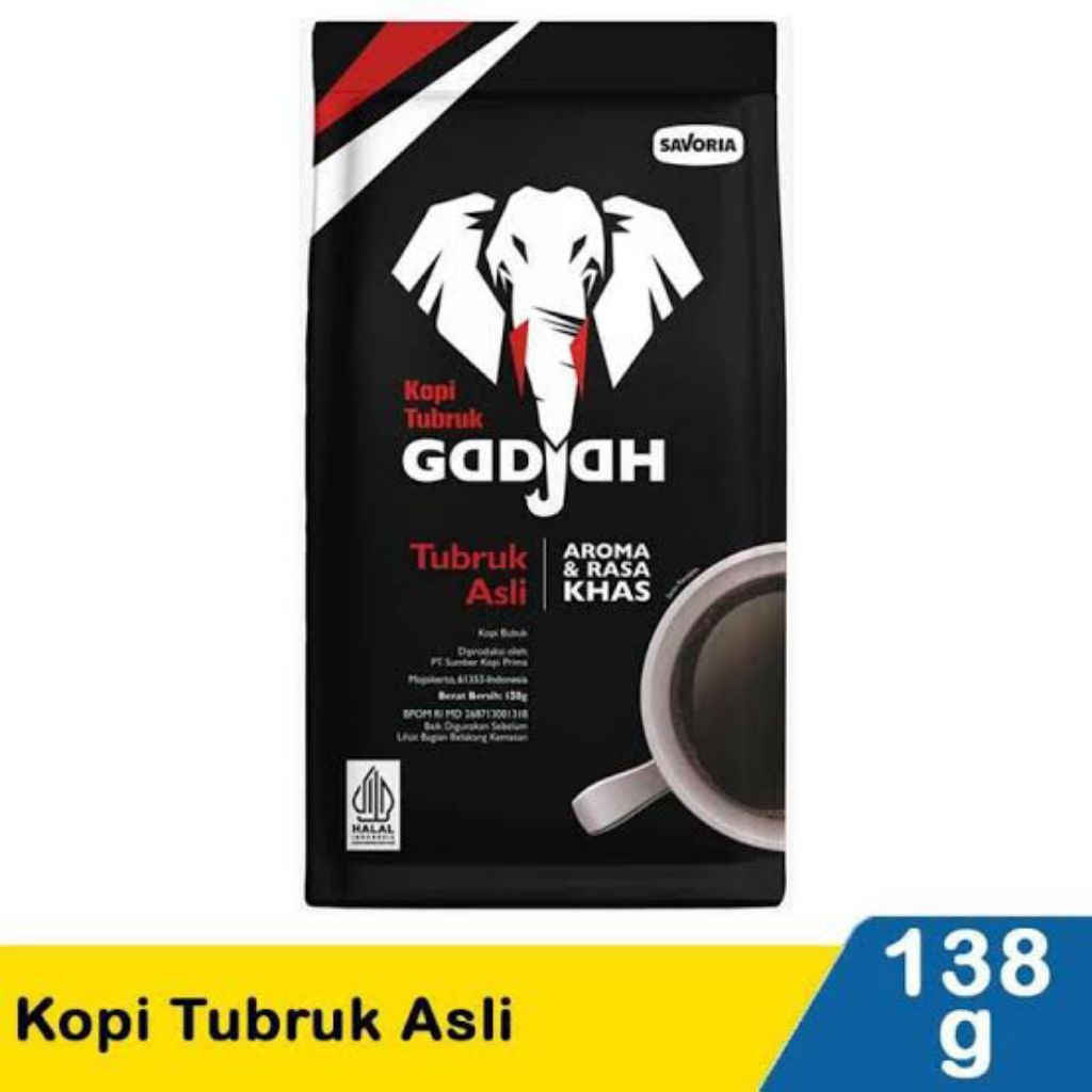 

Gadjah Tubruk Pouch 138gr
