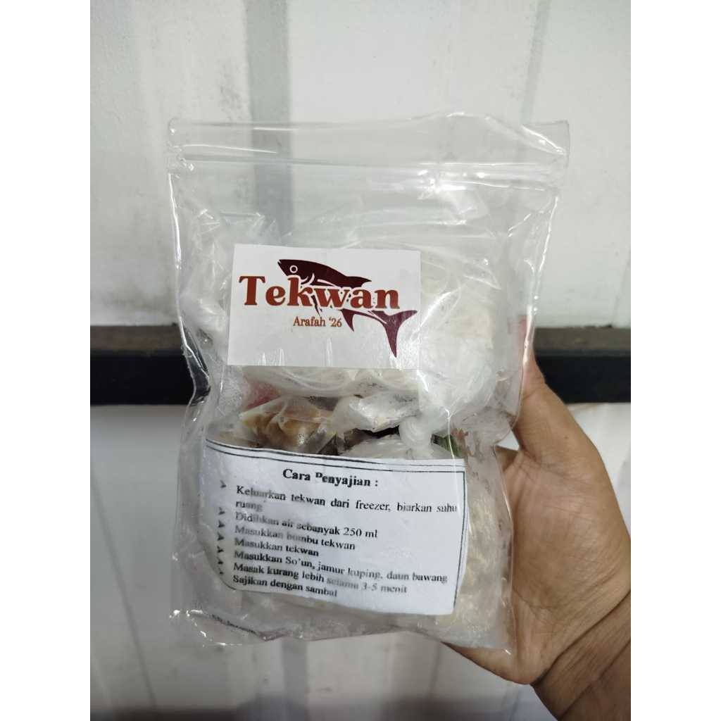 

Tekwan Ikan Palembang Siap Masak | Tekwan Frozen Komplit Bumbu Asli |