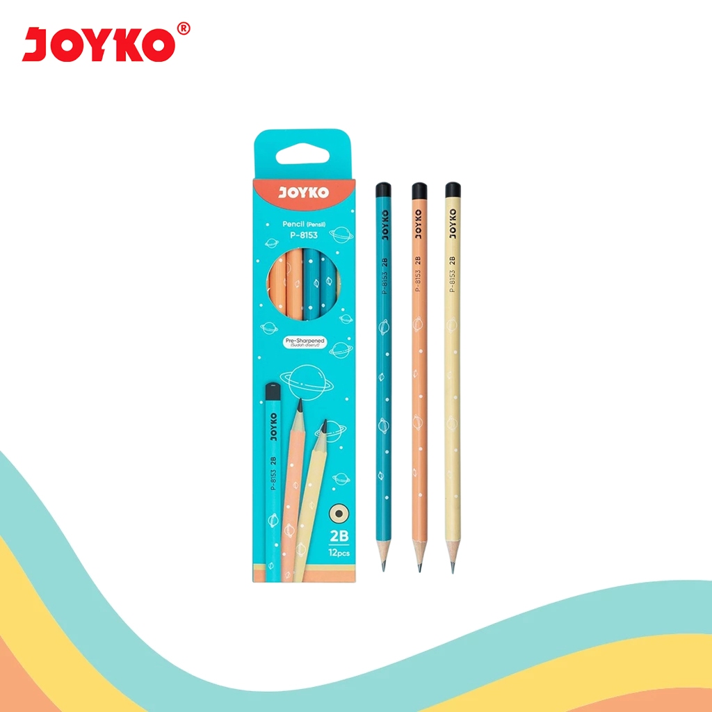 

PENSIL 2B JOYKO P-8153 (12 PCS)
