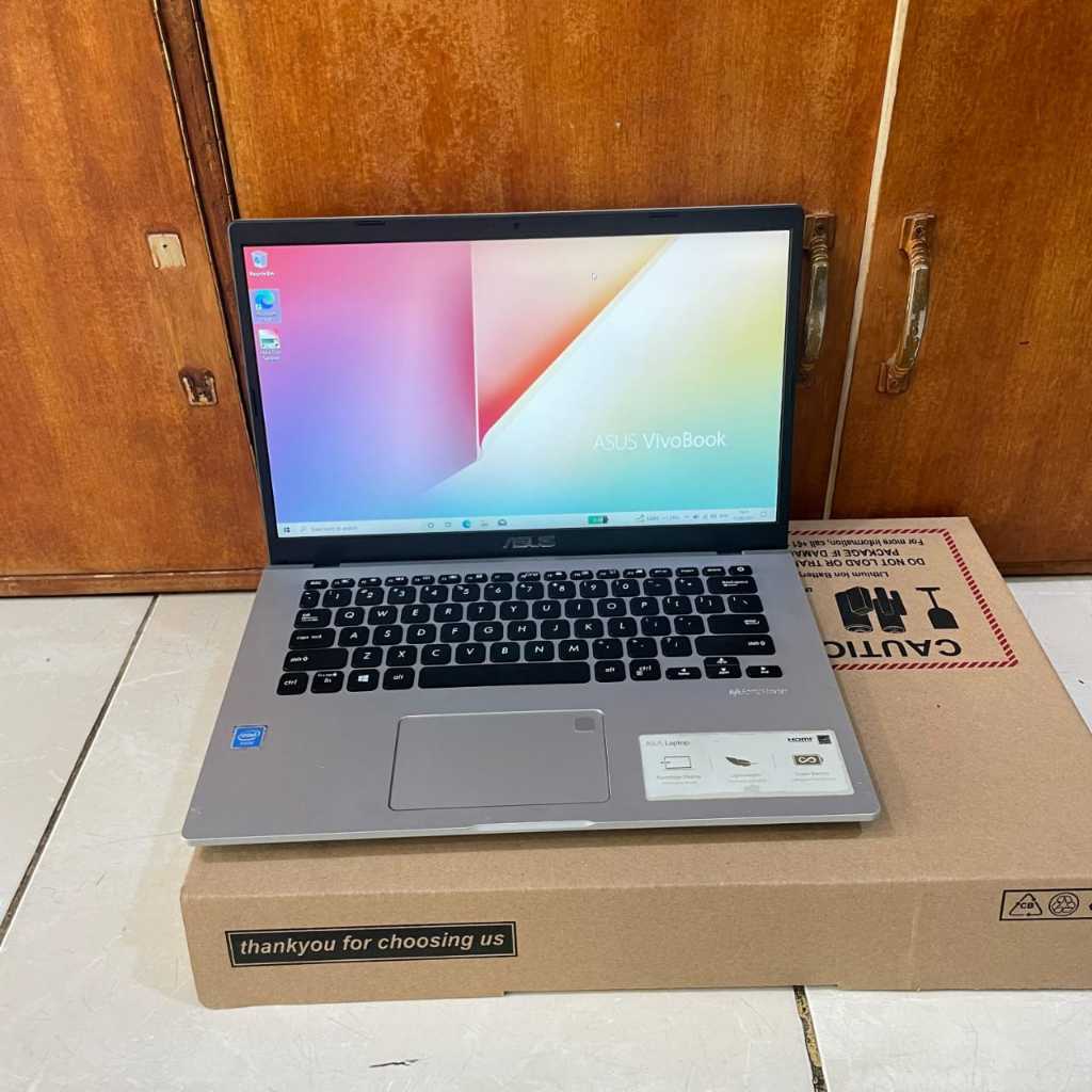 Laptop Asus X409MA Celeron - N4000 Ram 4Gb / 256Gb, Super Slim, Seri Baru, Lengkap