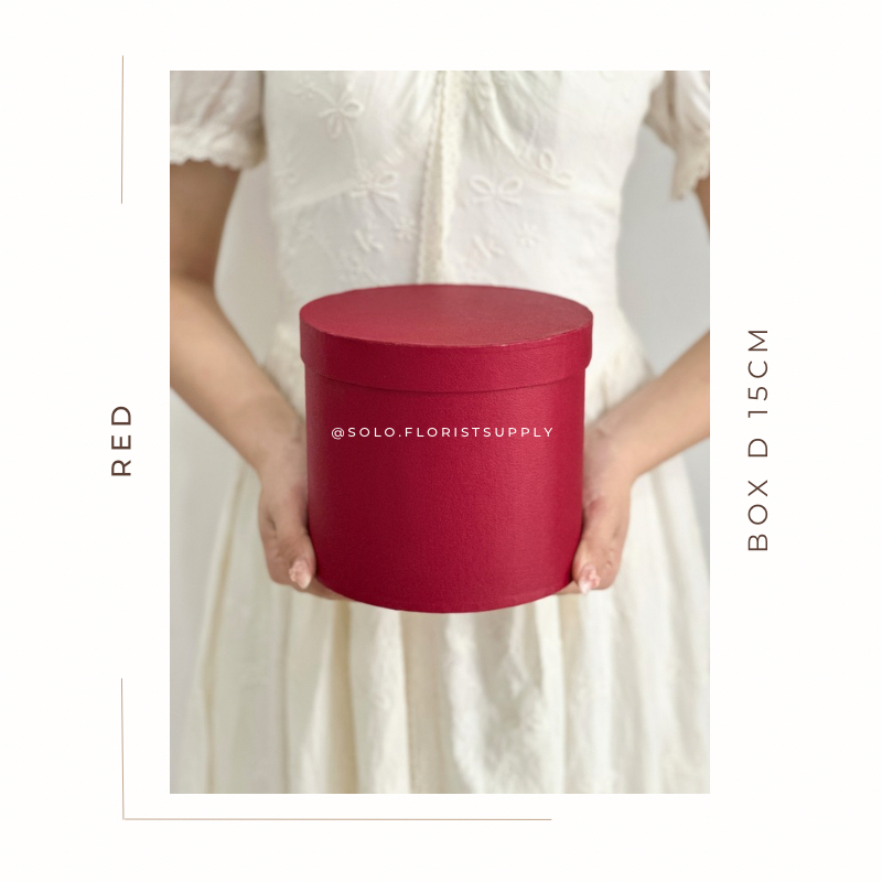 

BOX BULAT POLOS 10CM & 15cm Bloom Box Flower Bulat Round / Kotak Bunga Kotak Kado - KECIL BOX BULAT 15x15 cm / ROUND BOX / BLOOM BOX / BOX BUNGA BULAT / FLOWER BOX / FLORIST BOX BUKET BUNGA KOTAK KADO POLOS MURAH GIFT WRAPPING PAPER STORAGE