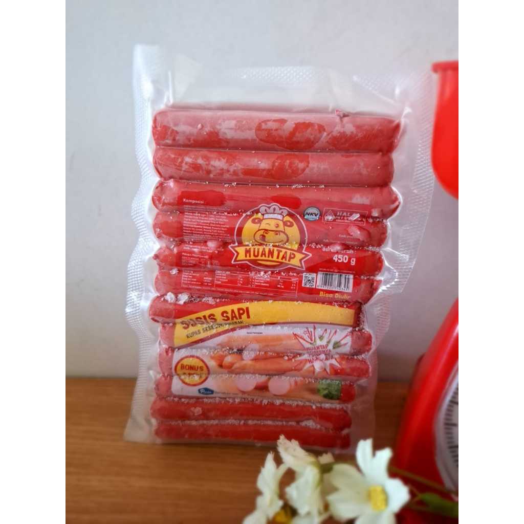 

Sosis sapi muantap isi 25pcs termurah & terlaris