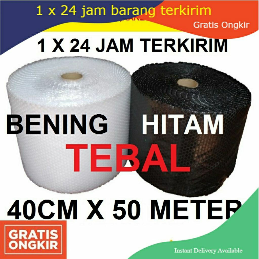 

Bubble wrap ukuran 40cm x 50 mtr