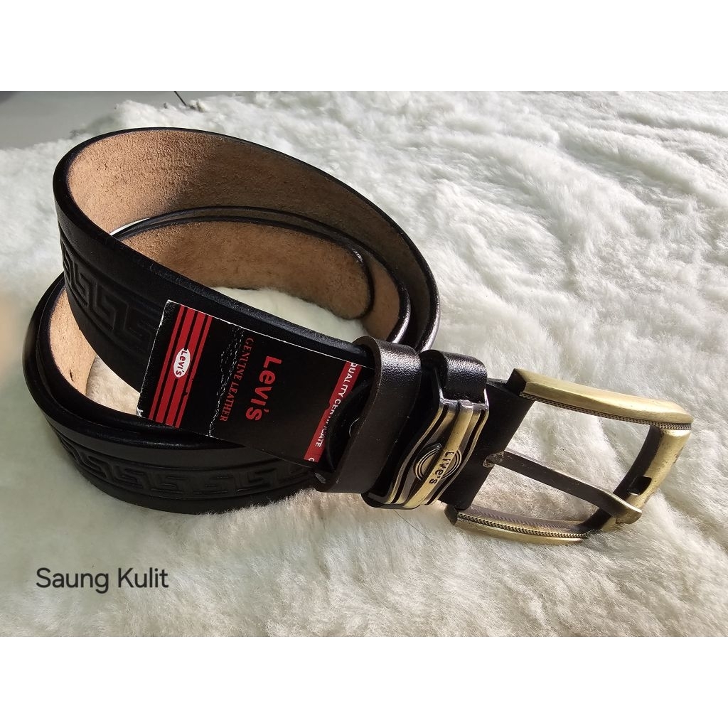 Sabuk Pria kulit sapi asli Garut