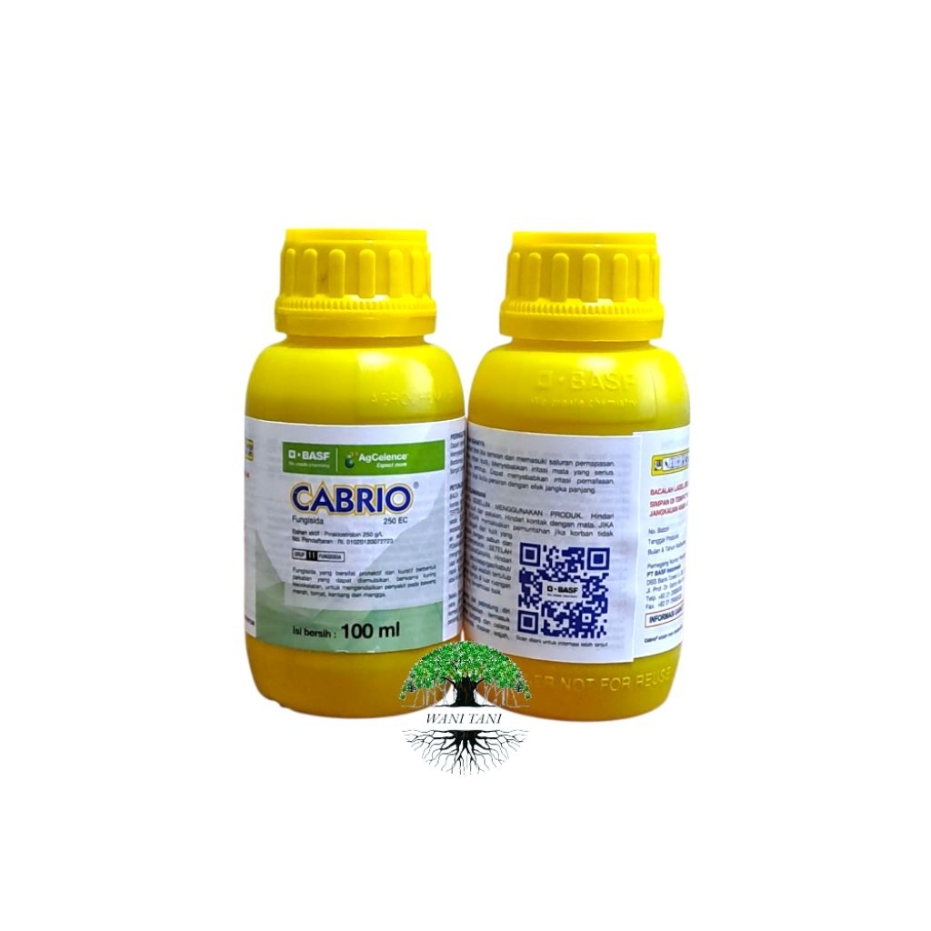 CABRIO CAIR 100ML FUNGISIDA PIRAKLOSTROBIN UNTUK MENGENDALIKAN JAMUR TANAMAN