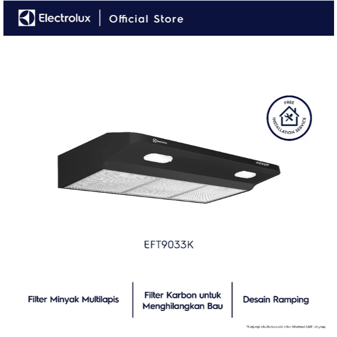Electrolux EFT9033K Cooker Hood