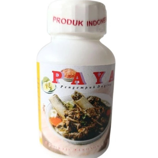 

Pengempuk Daging merk Pe Paya 70gr Meat tenderizer