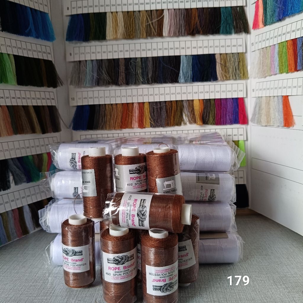 1pcs benang jahit rope brand(rope brand)no 179