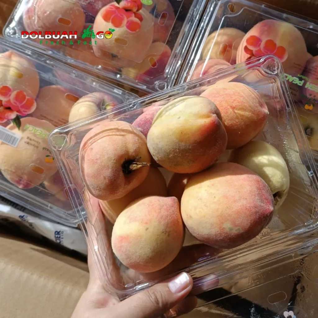 

Buah Peach Manis Buah Persik Wangi Import Premiun Fresh - INSTAN SEMARANG - Dolbuah